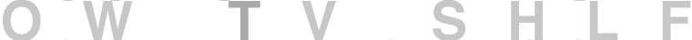 OW TV SHLF