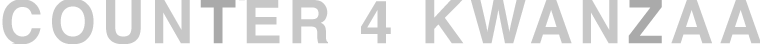 COUNTER 4 KWANZAA
